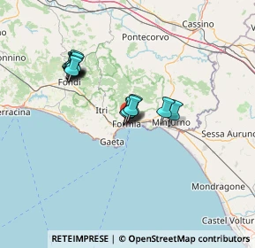Mappa Largo Paone, 04023 Formia LT, Italia (12.35643)