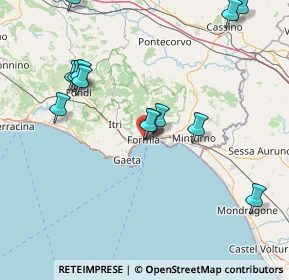 Mappa Largo Paone, 04023 Formia LT, Italia (18.67538)