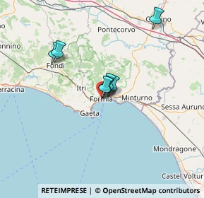 Mappa Largo Paone, 04023 Formia LT, Italia (35.299)