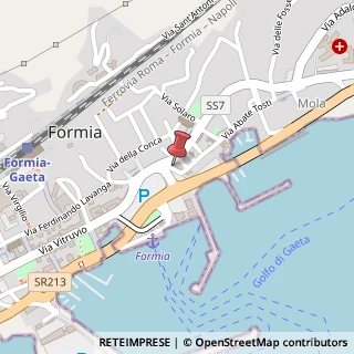 Mappa Via Tullia, 9, 04023 Formia, Latina (Lazio)