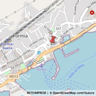 Mappa Via Abate Tosti, 101, 04023 Formia, Latina (Lazio)