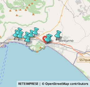 Mappa Via Caterina Volpicelli, 04028 Minturno LT, Italia (3.02273)
