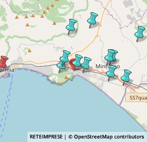 Mappa Via Caterina Volpicelli, 04028 Minturno LT, Italia (3.96417)