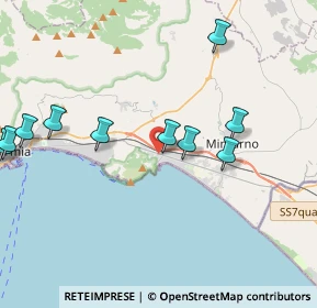 Mappa Via Caterina Volpicelli, 04028 Minturno LT, Italia (5.12909)