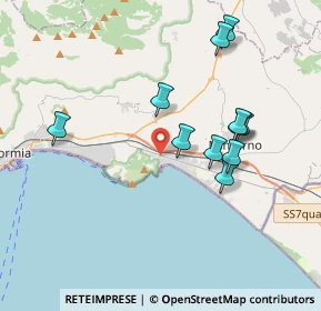 Mappa Via Caterina Volpicelli, 04028 Minturno LT, Italia (3.82818)