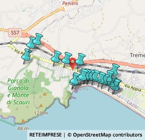 Mappa Via Caterina Volpicelli, 04028 Minturno LT, Italia (0.8435)
