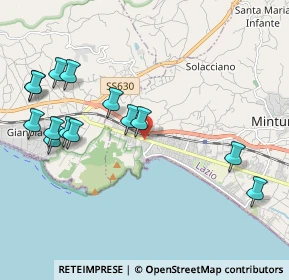 Mappa Via Caterina Volpicelli, 04028 Minturno LT, Italia (2.45786)