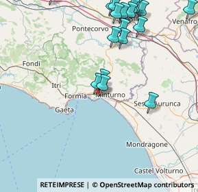 Mappa Via Caterina Volpicelli, 04028 Minturno LT, Italia (21.28833)