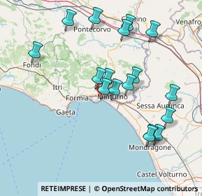 Mappa Via Caterina Volpicelli, 04028 Minturno LT, Italia (16.42529)