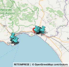 Mappa Via Caterina Volpicelli, 04028 Minturno LT, Italia (7.0845)