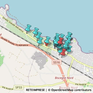 Mappa Str. Adriatica, 76125 Trani BT, Italia (0.70385)