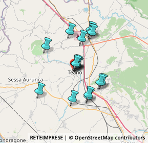 Mappa Via Antonio Gramsci, 81057 Teano CE, Italia (5.50118)