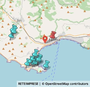 Mappa Via Acervara, 04023 Formia LT, Italia (4.77692)