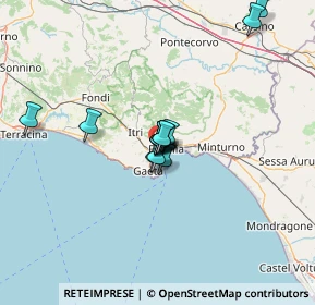 Mappa Via Acervara, 04023 Formia LT, Italia (9.76308)