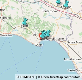 Mappa Via Acervara, 04023 Formia LT, Italia (36.31417)
