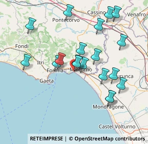 Mappa Via Lungomare, 04028 Minturno LT, Italia (15.84105)