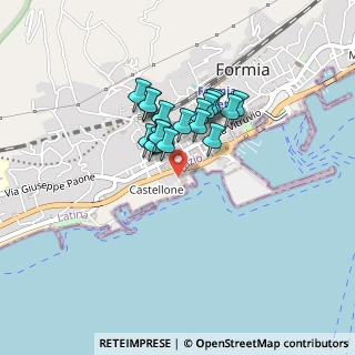 Mappa Largo Marina, 05023 Formia LT, Italia (0.3085)