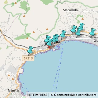 Mappa Largo Marina, 05023 Formia LT, Italia (1.66364)