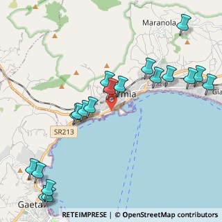 Mappa Via Tommaso Costa, 04023 Formia LT, Italia (2.8455)