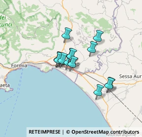 Mappa Via Fontana di Voza, 04026 Minturno LT, Italia (4.72)