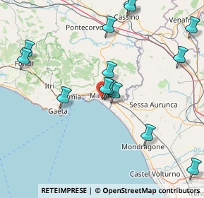 Mappa Via Boari, 04026 Minturno LT, Italia (19.73071)