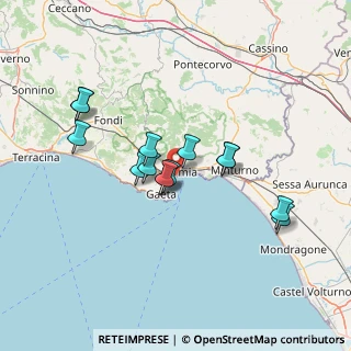 Mappa P.za Pasquale Mattei, 04023 Formia LT, Italia (12.68643)