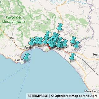 Mappa Via Monte d'Oro, 04028 Minturno LT, Italia (4.7955)