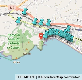 Mappa Via Monte d'Oro, 04026 Minturno LT, Italia (0.8765)