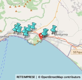 Mappa Via Monte d'Oro, 04026 Minturno LT, Italia (3.11818)