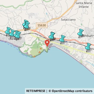 Mappa Via Monte d'Oro, 04028 Minturno LT, Italia (2.66583)