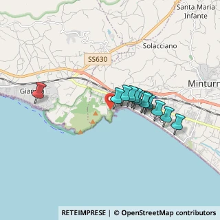 Mappa Via Monte d'Oro, 04028 Minturno LT, Italia (1.47667)
