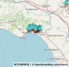 Mappa Via Monte d'Oro, 04026 Minturno LT, Italia (28.83529)