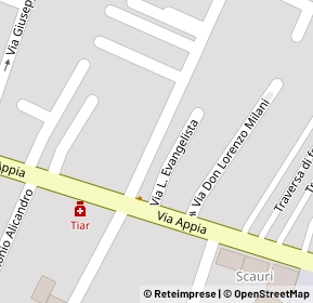 Mappa Via Castagna, 04028 Minturno LT, Italia (0.08696)