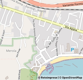 Mappa Via corola, 04028 Minturno LT, Italia (0.23462)