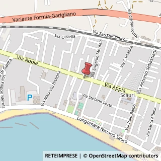 Mappa Via Appia, 416, 04028 Minturno, Latina (Lazio)