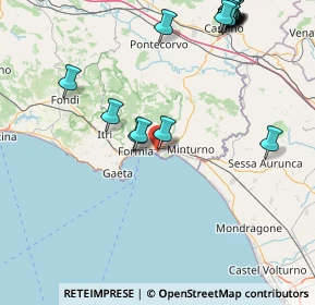 Mappa Via Palmarola, 04023 Formia LT, Italia (23.29263)