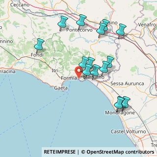 Mappa Via Palmarola, 04023 Formia LT, Italia (16.97133)