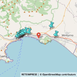 Mappa Via Palmarola, 04023 Formia LT, Italia (4.11909)