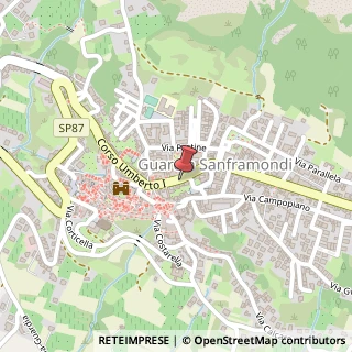 Mappa Corso Umberto, 150, 82034 Guardia Sanframondi, Benevento (Campania)
