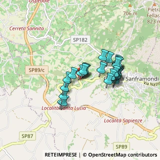 Mappa SS87, 82034 Guardia Sanframondi BN, Italia (0.75185)