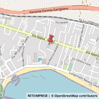 Mappa Via Appia, Km.268, 04026 Minturno, Latina (Lazio)