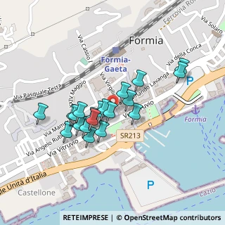 Mappa Piazza della Vittoria, 04023 Formia LT, Italia (0.192)