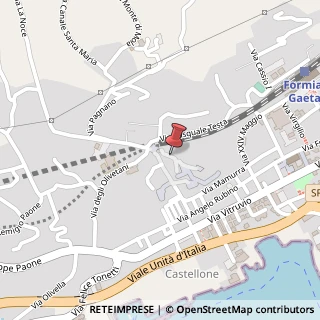 Mappa Via della Torre, 65, 04023 Formia, Latina (Lazio)