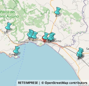 Mappa Via Filippo Merola, 04028 Minturno LT, Italia (8.30083)