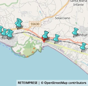 Mappa Via Filippo Merola, 04028 Minturno LT, Italia (2.63333)