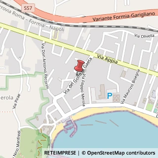 Mappa Via del Golfo di Gaeta, 50, 04028 Formia, Latina (Lazio)