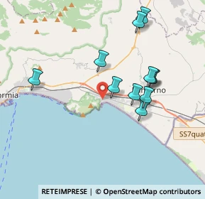Mappa Via Filippo Merola, 04028 Minturno LT, Italia (3.77727)