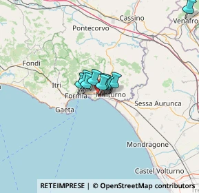 Mappa Via Filippo Merola, 04028 Minturno LT, Italia (28.74706)