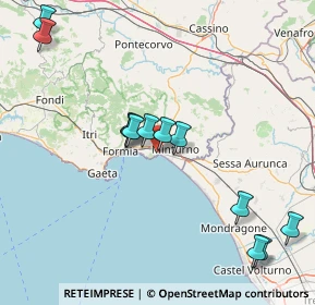 Mappa Via Filippo Merola, 04028 Minturno LT, Italia (17.905)