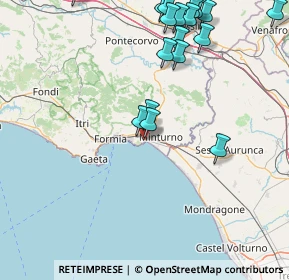 Mappa Via Filippo Merola, 04028 Minturno LT, Italia (21.415)